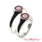 Yahoo! Yahoo!ショッピング(ヤフー ショッピング)赤い糸で結ばれたアクセサリー イニシャル刻印無料！ LOVE of DESTINY ペア リング シルバー950（SV950） LODR-021021 ギフト プレゼント