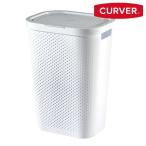 Hamper Dots(CV231007)  CURVER 収納 ランドリーバスケット 洗濯かご ランドリー収納 洗濯カゴ おしゃれ収納 収納 洗濯物入れ