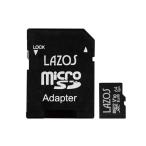 LAZOS マイクロSDカード SDXC 64GB 高耐久 class10 U3 V10 L-B64MSD10-U3V10 条件付き送料無料