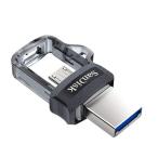 SanDisk USBメモリ 128GB microUSB/USB3.0兼用 150MB/s SDDD3-128G-G46 条件付き送料無料