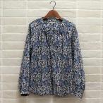 Coupole リバティ リボンネックブラウス 長袖 Sweet Pea Leaf スイートピー・リーフ 38サイズ 日本製 LIBERTY クーポール