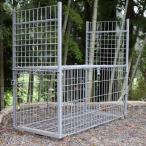 【営業所止めにてお届け】イノシシ箱罠 トリガー式 蹴り糸式 ファーレ旭式 箱罠ビッグサイズ両扉 鳥獣被害対策 イノシシ対策 大型 猪 狩猟 害獣 駆除 簡単