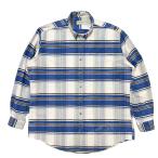 ショッピングネルシャツ 古着 セントジョンズベイ ST JOHN'S BAY ボタンダウン ネルシャツ クリーニング済 90s マドラスチェック メンズXL-XXL相当