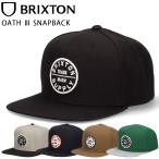 ブリクストン キャップ 帽子 BRIXTON ワッペン フラットバイザー スナップバック メンズ レディース ブランド サイズ調節可能 ブランド ストリート スケーターブ