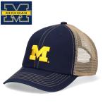 ミシガン MICHIGAN メッシュ キャップ 帽子 アメフト ミシガン大学 大学オリジナルロゴ 大人 ブランド スポーツ ユニセックス メンズ レディース 新作