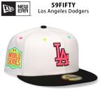 ニューエラ ロサンゼルス ドジャース 59FIFTY ワールドシリーズ 2020 キャップ 帽子 MLB LAキャップ 大きいサイズ NEW ERA 5950 ホワイト ブランド LA Dogers