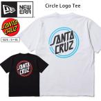 ニューエラ サンタクルーズ サークルロゴ 半袖 Tシャツ SS TEE T tシャツ ロゴ クルーネック NEW ERA スケート サーフィン レギュラーサイズ メンズ ブランド