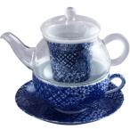 有田焼 セランドグラス ティーフォ