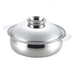 ショッピング土鍋 土鍋風ステンレス鍋 もみじ 27cm SJ1858