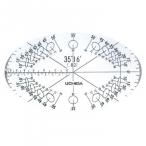  цельный транспортир 35 раз 16* 1-822-0203