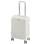 CICIBELLA(シシベラ)　多機能スーツケース　Mサイズ　(約70L/4〜7泊)　アイボリーホワイト