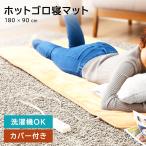 ごろ寝マット 90×180cm ホットカーペット 洗える フランネル 滑り止め 電気カーペット ダニ退治 節電 キャンプ 電気代 丸洗い MM-K18CTR MORITA おすすめ
