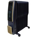 TEKNOS オイルヒーター 11枚フィン デジタル表示木目調 ナチュラルブラウン TOH-D1110NB (D)(B) おすすめ