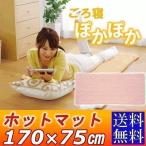 ホットカーペット 電気カーペット ホットマット 暖房器具 暖房 足元 暖房グッズ 170×75cm ROH-17-75P ROH-17-75C アイリスオーヤマ おすすめ