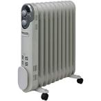 山善 マイコンオイルヒーター【暖房器具】YAMAZEN DO-TL125-W 送料無料（※一部地域を除く）