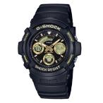 Yahoo! Yahoo!ショッピング(ヤフー ショッピング)G-SHOCK Gショック ジーショック AW-590 カシオ CASIO アナデジ 腕時計 ブラック ゴールド AW-591GBX-1A9 逆輸入海外モデル