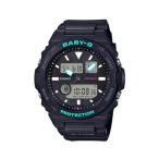 BABY-G ベビーG ベビージー G-LIDE ジーライド カシオ CASIO アナデジ 腕時計 ブラック ターコイズ BAX-100-1A 逆輸入海外モデル