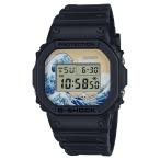 ショッピングCASIO G-SHOCK Gショック 浮世絵 日本 葛飾北斎 限定モデル 神奈川沖浪裏 カシオ CASIO デジタル 腕時計 ブラック Made in Japan 日本製 DW-5600KHK25-1