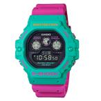 Yahoo! Yahoo!ショッピング(ヤフー ショッピング)G-SHOCK Gショック サイケデリック・マルチカラーズ カシオ CASIO アナデジ 腕時計 ピンク グリーン DW-5900DN-3 逆輸入海外モデル