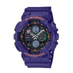 ［予約商品5/3日入荷予定］G-SHOCK Gショック ジーショック 限定カラー カシオ アナデジ 腕時計 パープル エヴァカラー エヴァンゲリオン初号機 GA-140-6A