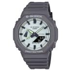 カシオーク G-SHOCK Gショック ジーショック HIDDEN GLOW シリーズ カシオ CASIO アナデジ 腕時計 グレー ホワイト GA-2100HD-8A 逆輸入海外モデル
