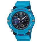 G-SHOCK Gショック ジーショック GA-2200 シリーズ カシオ CASIO アナデジ 腕時計 ブルー ブラック GA-2200-2A 逆輸入海外モデル