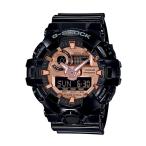 Yahoo! Yahoo!ショッピング(ヤフー ショッピング)G-SHOCK Gショック GA-700 BLACK & ROSE GOLD シリーズ カシオ CASIO アナデジ 腕時計 ブラック ローズゴールド GA-700MMC-1A 逆輸入海外モデル