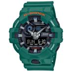 ショッピングg-shock ブラック G-SHOCK Gショック GA-700 カシオ CASIO アナデジ 腕時計 グリーン ブラック GA-700SC-3A 逆輸入海外モデル