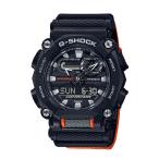 Yahoo! Yahoo!ショッピング(ヤフー ショッピング)G-SHOCK Gショック GA-900 シリーズ カシオ CASIO アナデジ 腕時計 オレンジ ブラック クロスバンド フロントボタン GA-900C-1A4 逆輸入海外モデル