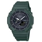 ショッピングG-SHOCK カシオーク 限定 ソーラー G-SHOCK Gショック スマートフォンリンク カシオ CASIO アナデジ 腕時計 グリーン ブラック GA-B2100-3A 逆輸入海外モデル