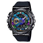 G-SHOCK Gショック GM-110 シリーズ Metal Covered カシオ CASIO アナデジ 腕時計 ブラック マルチ GM-110B-1A 逆輸入海外モデル