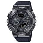 G-SHOCK Gショック GM-110 シリーズ Metal Covered メタルカバード カシオ CASIO アナデジ 腕時計 オールブラック GM-110BB-1AJF 国内正規モデル