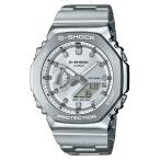 カシオーク G-SHOCK Gショック ジーショック カシオ CASIO アナデジ 腕時計 シルバー メタルバンド GM-2110D-7A