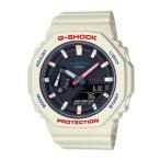 G-SHOCK Gショック カシオーク Sシリーズ ミッドサイズ トリコロール カシオ CASIO アナデジ 腕時計 ホワイト ブラック GMA-S2100WT-7A1 逆輸入海外モデル