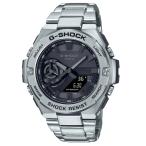 G-SHOCK Gショック Gスチール スマートフォンリンク カシオ CASIO ソーラー アナデジ 腕時計 シルバー ブラック GST-B500D-1A1 逆輸入海外モデル