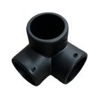 フジテック DCブラック（ネジ付） Y型（三方） 19Φ 12個セット 28512 ブラケット 金具 部品 接続 黒 マット インテリア DIY 爆買