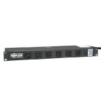 [ параллель импортные товары ] Tripp Lite 12-Outlet Rackmount PDU Power Strip, Network-Grade Front & Rear Facing Outlets, 20A, 120V, 15ft Cord with 5-20P Plug,