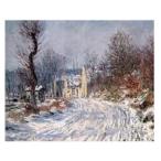 [ параллель импортные товары ] Claw do*mone произведение jiveru колено зимний дорога 1885 год 14x24 дюймовый парусина wall искусство 