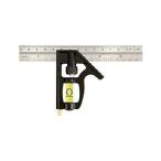 [ параллель импортные товары ] Johnson Level & Tool 406EM-S Heavy Duty Professional Inch/Metric Metal Combination Square, 6", Silver, 1 Square