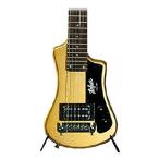 【並行輸入品】 Hofner ヘフナー Shorty Guitar - Gold Top リミテッドエディション 限定モデル Travel エレキギター w/Full Sized Neck ＆ Gigbag