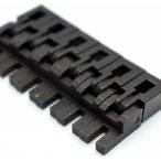 【並行輸入品】 フロイドローズスペシャルシリーズブリッジサドルセット-サテンブラック