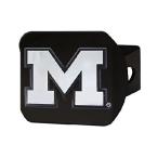 【並行輸入品】 FANMATS 21038 Michigan Black Hitch Cover , Team Colo