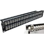 [ параллель импортные товары ] Electriduct 48 порт CAT6A не защита 2U patch panel 19 дюймовый tool re лыжи Stone Jack подставка крепление wall крепление 