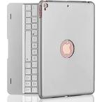 【並行輸入品】 NOKBABO iPad Keyboard Case for iPad Pro 9.7 inch, 2018 iPad 6th Gen, 2017 iPad 5th Gen, iPad Air 2 ＆ 1 case with Keyboard, 130°
