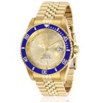 【並行輸入品】 Invicta Men's 29185 Pro Diver Automatic 3 Hand Champagne Dial Watch