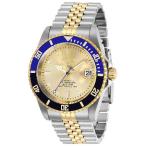 【並行輸入品】 Invicta Men's 29181 Pro Diver Automatic 3 Hand Gold Dial Watch