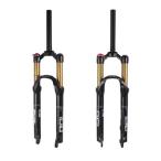 【並行輸入品】 BOLANY(ボラニー) 26/27.5/29インチ MTB 自転車 マグネシウム合金サスペンションフォーク テーパーステアリングとストレートステアラー フロント