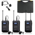 Movo WMX-20-DUO 48-Channel UHF Wireless Lavalier