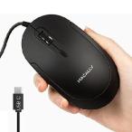 【並行輸入品】 Macally 有線USB Cマウス MacおよびPC用 - スリム 静音 信頼性 - 3ボタン スクロ