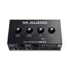 【並行輸入品】 M-Audio USB オーディオインターフェース 音楽制作ソフトウェア付 Mac Win DTM DAW 低ノイズ ライブ配信 再生 宅録 M-Track Duo
